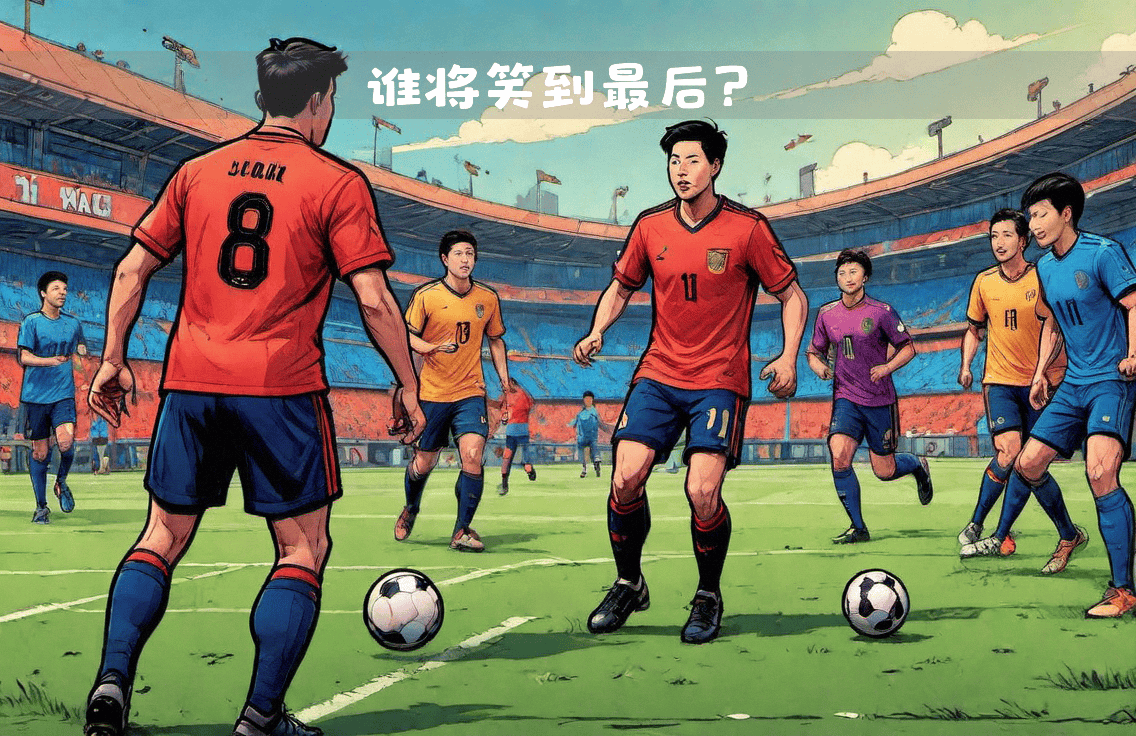 全国足球联赛激战正酣，球队实力均衡角逐激烈